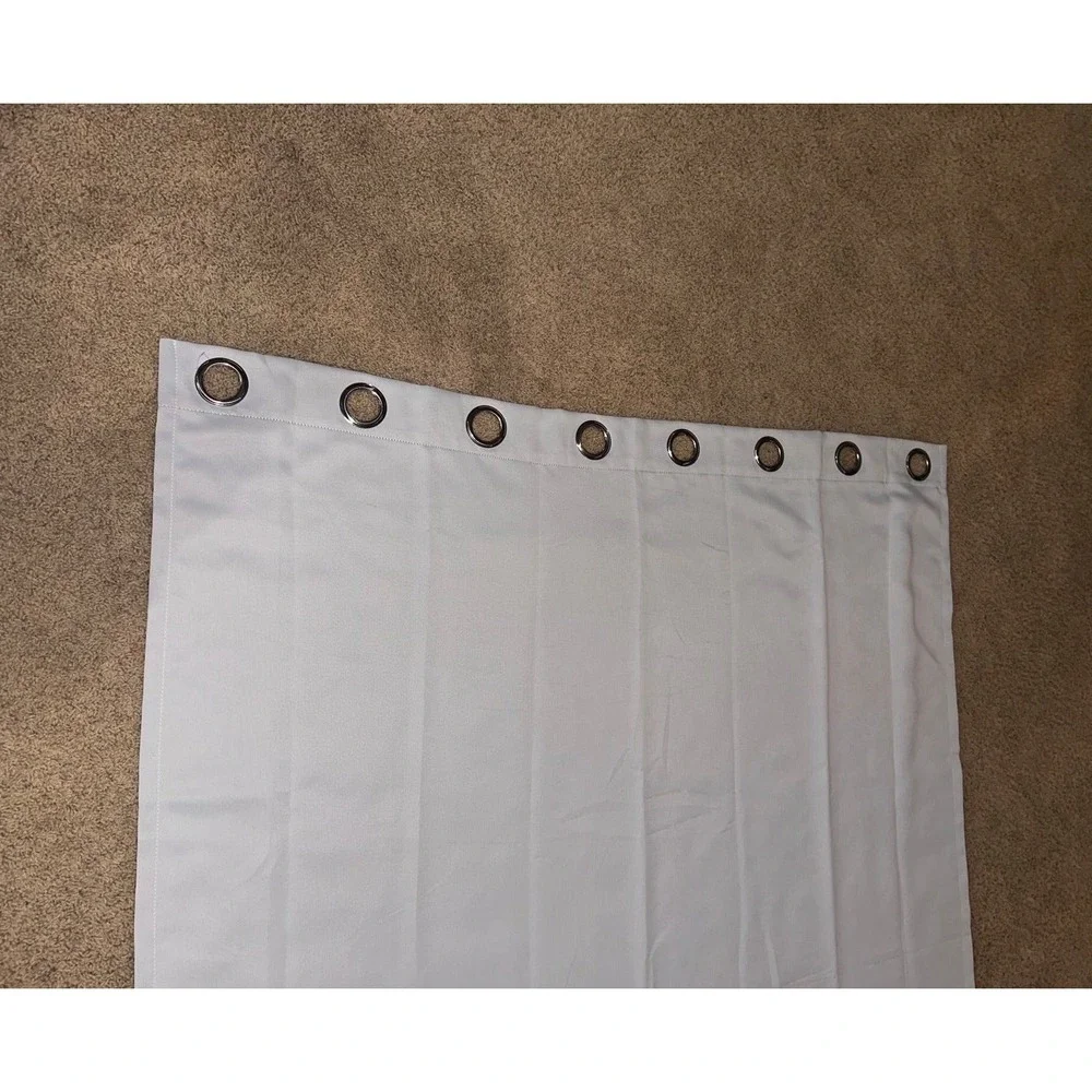 ChrisDowa Blackout Door Curtains for Doorway Privacy, Grommet Closet Curtain for